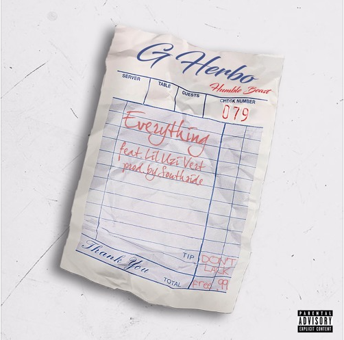 Streaming Track G Herbo Everything Ft Lil Uzi Vert Prod Southside G herbo has been on a roll lately and he returns to our pages today with a couple of bonus tracks from the deluxe edition of his ballin like i'm kobe project. everything ft lil uzi vert prod